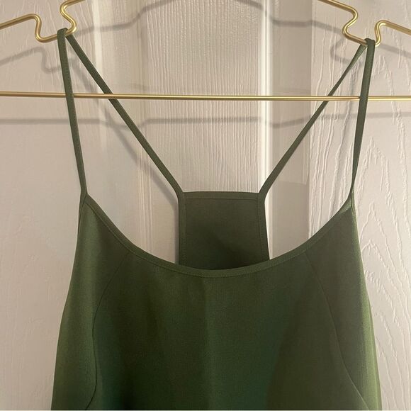 Hope, Chic Dark Green Camisole Top - Picture 6 of 8